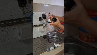 improvise water faucet with remote control using timer on delay and single switch [upl. by Reinar]