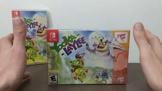 Yooka Laylee Collectors Edition Unboxing [upl. by Sherer59]