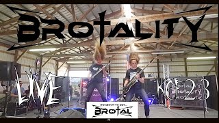 Brotality Live at Kingdom Come Festival 2023 [upl. by Lebasiairam]