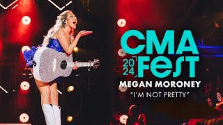 Megan Moroney – “I’m Not Pretty”  CMA Fest 2024 [upl. by Marj]