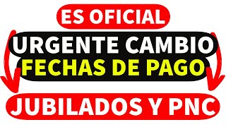 Cambios en las fechas❗ de cobro de Noviembre  Jubilados Y Pensionados 2023  Aumento y Bono [upl. by Eiramassenav]