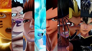 Jump Force  All 57 Characters Ultimate Attacks amp Transformation 60FPS [upl. by Elizabet]