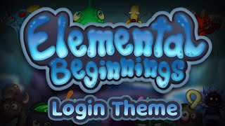 Elemental Beginnings  Login Screen Theme MSM Fangame [upl. by Adnal]