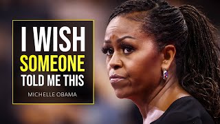 Michelle Obamas LIFE ADVICE On Manifesting Success Will CHANGE YOUR LIFE  MotivationArk [upl. by Nomolas919]