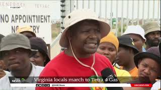 Residents of Virginia demand employment of locals at Tetra4 gas plant [upl. by Kelam13]