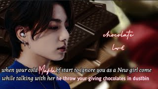 when ur cold mafa bf start to ignore u as new girl cometalk with her he throw ur chocolate inJJK [upl. by Anirehtak]