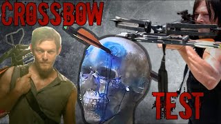 Daryl Dixons Crossbows VS Ballistic Head [upl. by Dodie]