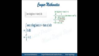 Integral of sec x logsecxtanx wrt x  Integration  Class12 Mathematics [upl. by Ynaitirb]