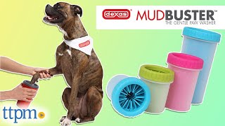 MudBuster Portable Dog Paw Cleaner Review from Dexas [upl. by Lenoyl]