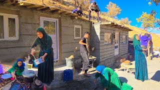 🛖⛈️Amir Hassan and Qadir Unite to Pour Concrete on Milads Rooftop [upl. by Lopes]