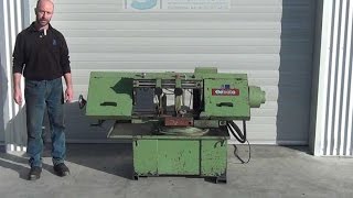 Bemato 1018 Used Bandsaw [upl. by Kilmarx669]