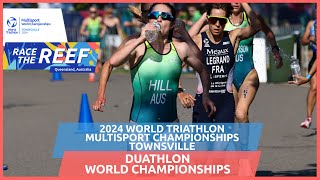 Race Highlights  2024 World Duathlon Championships  Elite amp U23 Mens Race [upl. by Asnerek]