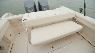 GradyWhite Boats Freedom 285 Features [upl. by Lleumas560]