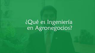 Video promocional de la Carrera Ingeniería en Agronegocios UJMD [upl. by Arytal412]