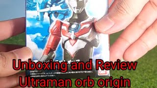 Unboxing and Review Ultraman Orb Origin Chodo Alpha 8 [upl. by Lleznol608]