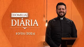 📖 Homilia Diária  Viva a experiência com Cristo todos os dias  10 de Janeiro de 2024 [upl. by Eiser]