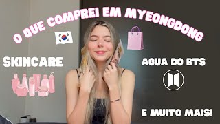 COMPRAS DE SKINCARE COREANA E COISINHAS MAIS  COMPRAS NA COREIA DO SUL [upl. by Erbe246]