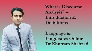 What is Discourse Analysis  Introduction amp Definitions [upl. by Tertias514]