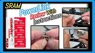 SRAM PowerLink Bike Chain Link Replacement Review and Instructions [upl. by Eical209]