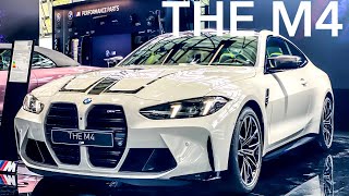 2025 BMW M4 Competition Alpine white Cinematic Walkaround [upl. by Hsitirb]