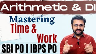 Time amp Work  SBI PO 2017 Online Classes DAY 47 [upl. by Nahtanhoj619]