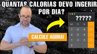 CALCULADORA DE CALORIAS Quanto devo ingerir por dia [upl. by Eizzo]