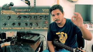 Vox tonelab EX Vendendo Pedaleiras  Alex Machado [upl. by Elka482]