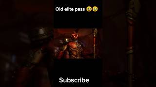 Old elite pass 🥹🥹oldmemories elitepass [upl. by Zita714]