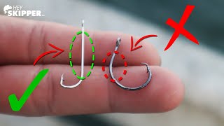 Using the WRONG hooks The BEST hooks for Pier Fishing [upl. by Nadaba]