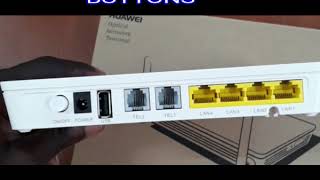 INTRO TO HUAWEI FTTH MODEM HG8245H [upl. by Arielle]