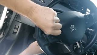 How to Remove AirBag Peugeot 208 [upl. by Anitsrihc]