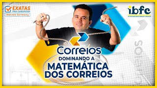 DOMINANDO a MATEMÁTICA dos CORREIOS [upl. by Adigirb353]