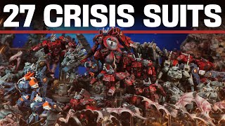 Tau Empire vs Tyranids  Warhammer 40k Battle Report [upl. by Ric]