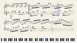 Yuri on Ice OST  quotYuri on Icequot  TheIsther Sheet Music  Full Sheet [upl. by Nawuj]