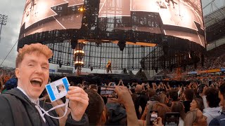 SNEAKING INTO AN ED SHEERAN CONCERT [upl. by Norraj138]