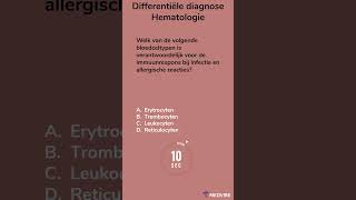 Differentiële diagnose Hematologie 2 geneeskunde dokter verpleegkunde bloed cellen [upl. by Dihaz9]