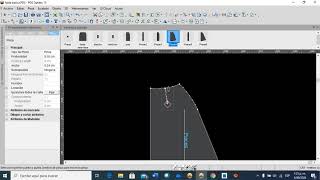 crea una pinza en optitex [upl. by Jun164]