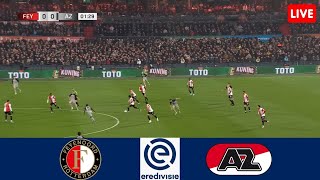 LIVEAZ Alkmaar vs feyenoord Premier League 2425 Full Match  fc24 gameplay [upl. by Semadar]