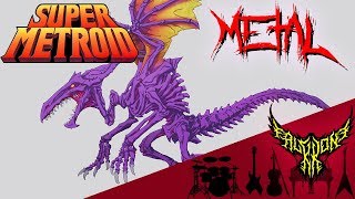 Super Metroid  Boss  Ridley 【Intense Symphonic Metal Cover】 [upl. by Aon]