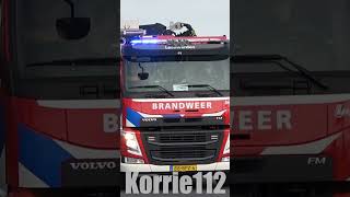 BULLHORN HV 026171 Brandweer Leeuwarden met spoed throwbacktuesday firedepartment feuerwehr [upl. by Aseram695]