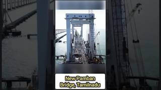 New Pamban Bridge  Tamil Nadu  Railway Bridgeshorts youtubeshorts bridge [upl. by Marianne53]