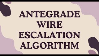 Simple CTO series  How to do antegrade wire escalation for non CTO operators [upl. by Weaver]