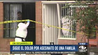 Así fue angustioso momento en que descubren a familia asesinada en Bosa  12 de Noviembre de 2013 [upl. by Eziechiele]