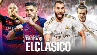 ¡Los 10 MEJORES GOLES de ELCLÁSICO en los últimos 10 AÑOS [upl. by Neelasor]