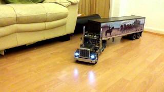 Tamiya smokey amp the Bandit Kenworth replica [upl. by Cohl]