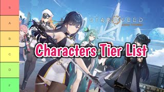 Starseed Asnia Trigger Tier List 2024  All Characters Ranked From Best To Worse [upl. by Savihc]