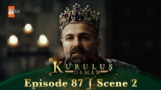 Kurulus Osman Urdu  Season 2 Episode 87 Scene 2  Kya Goktug par itimad kiya ja sakta hai [upl. by Polk]