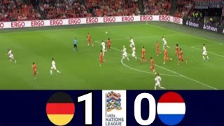 Germany vs Netherlands 10  UEFA Nations League 2024  Match Highlights [upl. by Rosene]