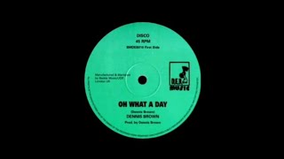 Dennis Brown  Oh what a day  Man next door [upl. by Bevus]