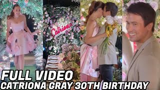 CATRIONA GRAY 30TH BIRTHDAY❤️FULL VIDEO CELEBRATION NG BIRTHDAY NI CATRIONA GRAY SAM MILBY SURPRISE [upl. by Kimber]